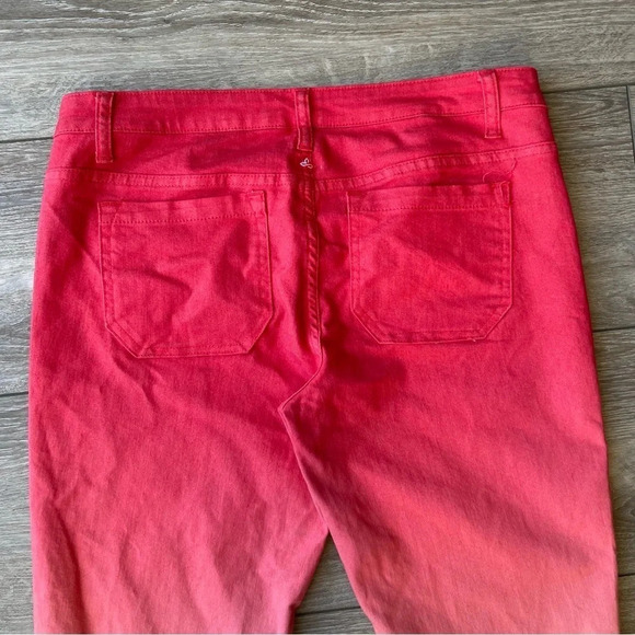 Prana Ombre Dye Zip  Ankle Skinny Pants - Picture 15 of 15